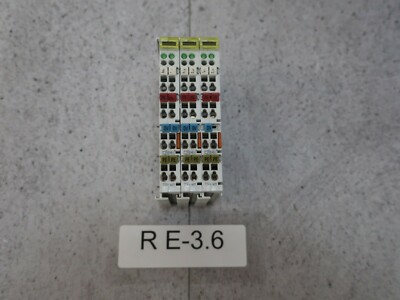3x WAGO 750-401 2DI 24V DC 0,2ms Digitale Ausgangsklemme