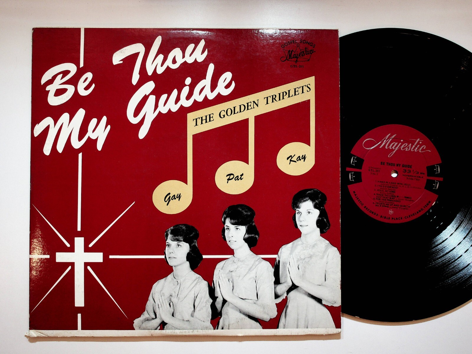 The Golden Triplets Be Thou My Guide Gospel Christian Vinyl