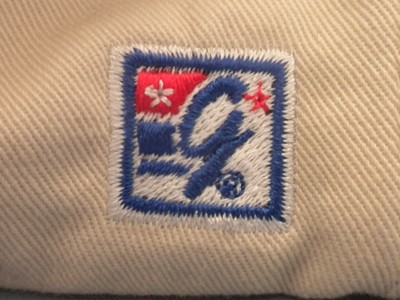 Bud Light White Cap with Red trim and Blue Lettering