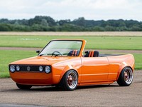 1990 GOLF CLIPPER CABRIO SHOW CAR ON AIR RIDE