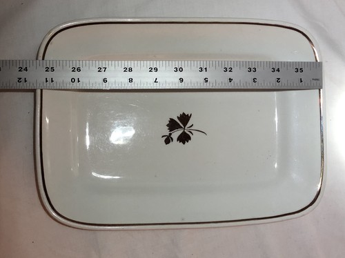 Vintage ALFRED MEAKIN Royal Ironstone China Tea Leaf Platter