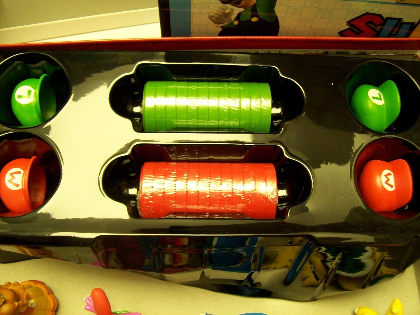 Super Mario Chess & Checkers Set Collector's Edition- EUC  - Rare