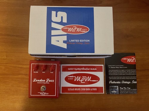 MJM Guitar FX AVS London Fuzz- NKT 275 Red Dot #43 of45 | eBay