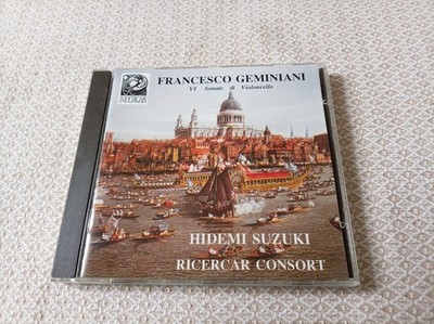 Geminiani : VI Sonate di Violoncello -  Hidemi Suzuki, Ricercar Consort - CD