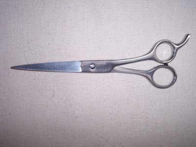 TRADITIONAL BARBER STYLE LONG HAIR SHEARS, 7.0