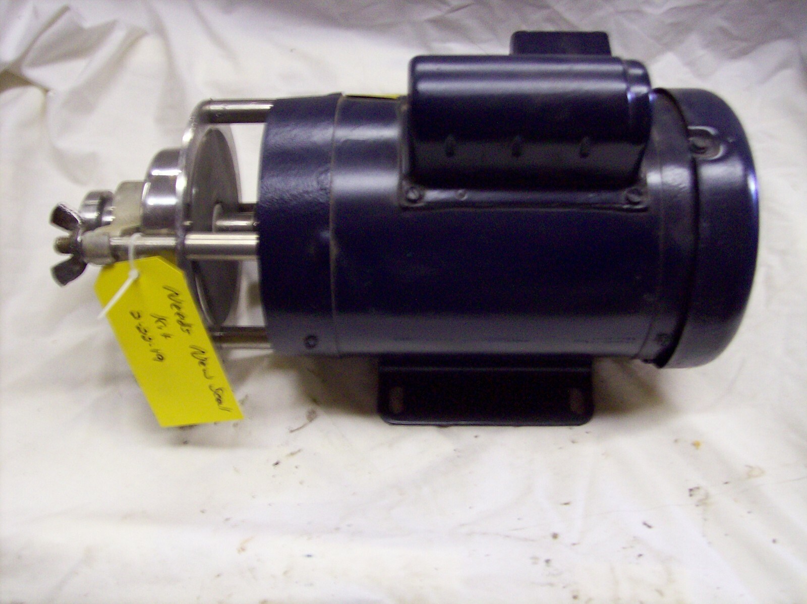 SURGE Milk Sanitary Pump with 1hp 1ph Baldor Motor