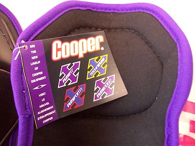 COOPER HOCKEY SHIN GUARDS sg 100 flexfit medium 9.5 inch 24 cm  hockey new