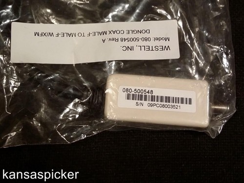 AT&T / Westell Dongle Coax Model 080-500548