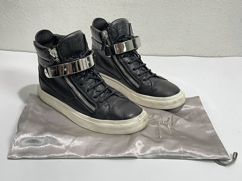 GIUSEPPE ZANOTTI 革靴　黒　サイズ41 GZ-KOBE