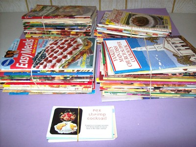 100 Cookbooks Lot - Various Years / Small / Theme Cookbooks