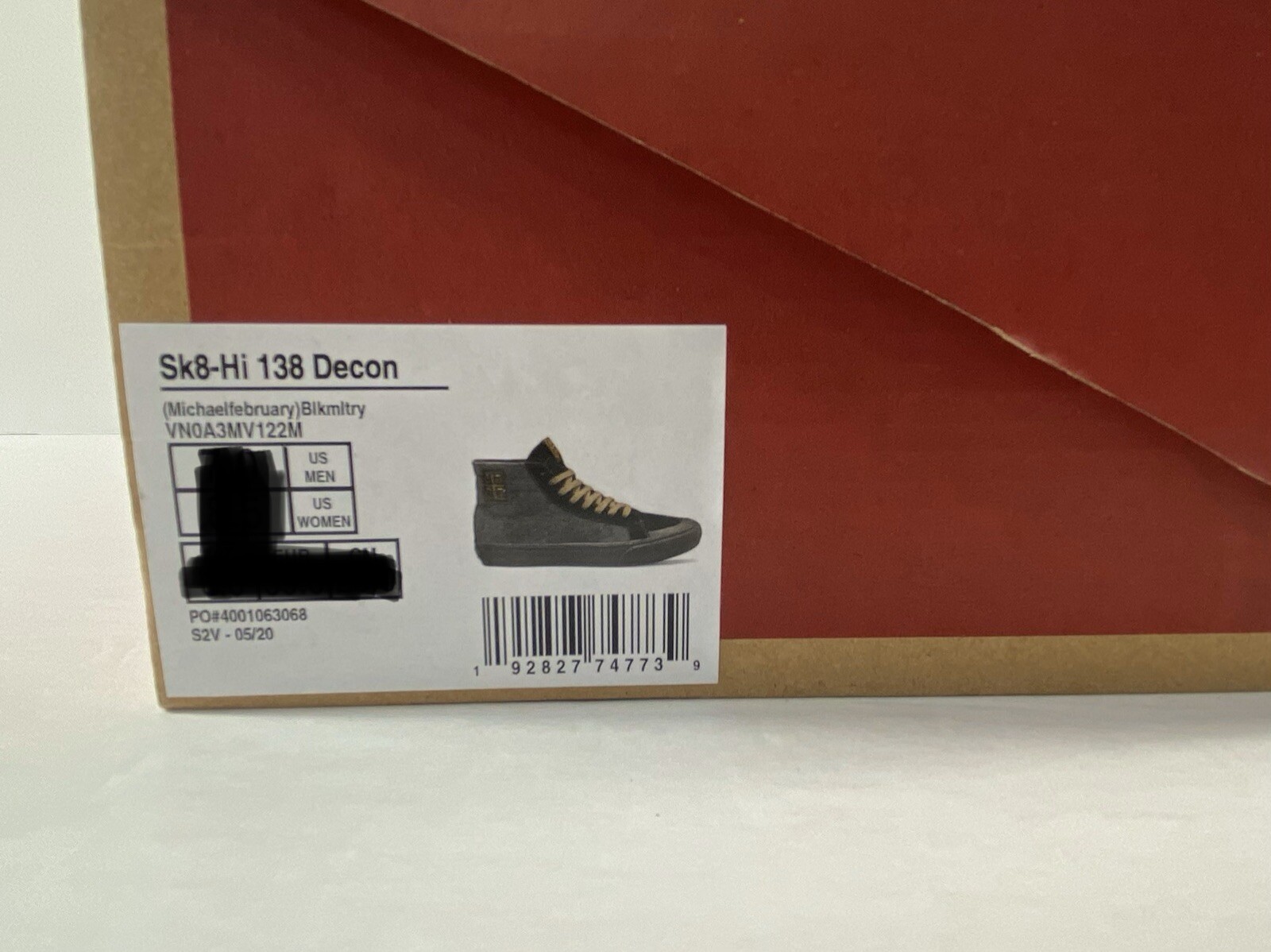 Vans Sk8-Hi 138 Decon Michael February Black Shoes VN0A3MV122M New W/Box  Men s : купить с доставкой из США, цена 12 257 руб - (164604898926)