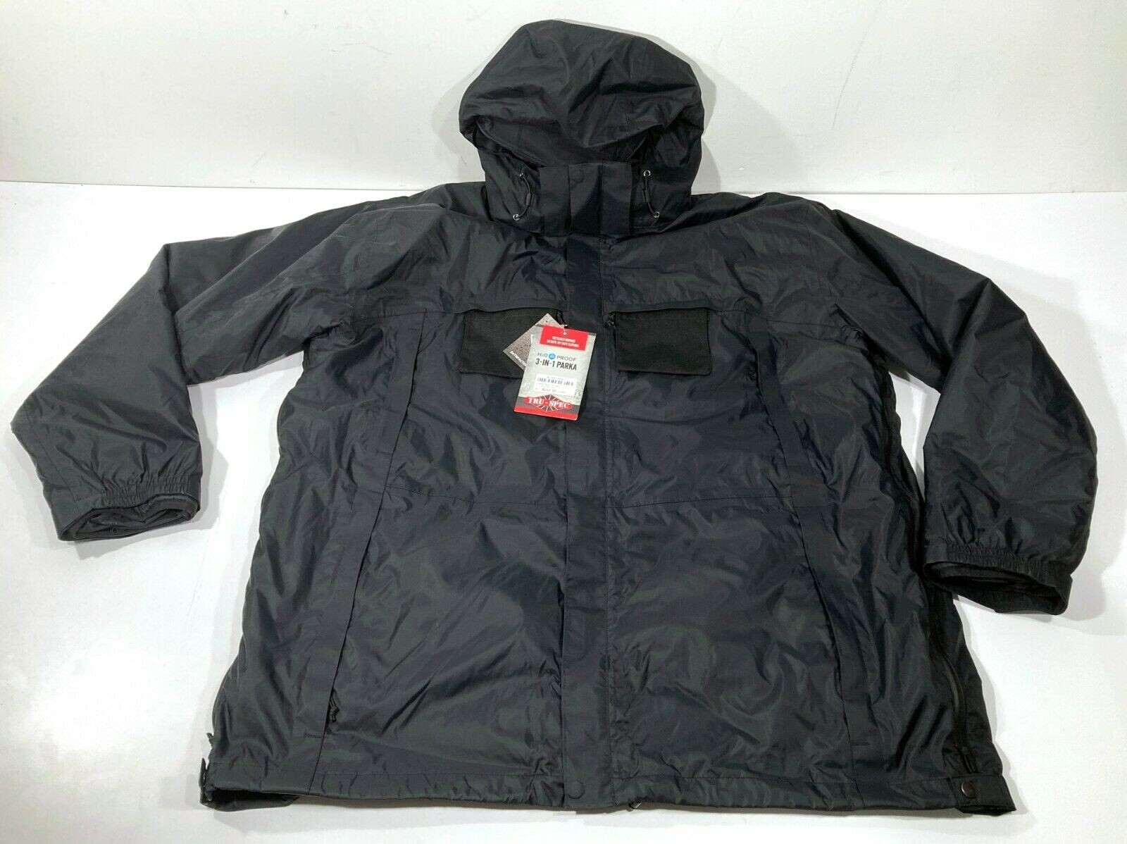TRU-SPEC 2410 H2O PROOF WATERPROOF 3-IN-1 PARKA JACKET COAT