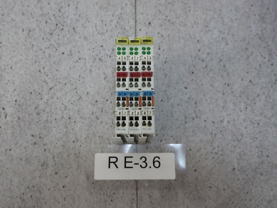3x WAGO 750-402 4-Kanal-Digitaleingang; DC 24 V; 3 ms