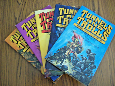 Tunnels and Trolls 5 Book Bundle Michael Stackpole and and Others Corgi Books