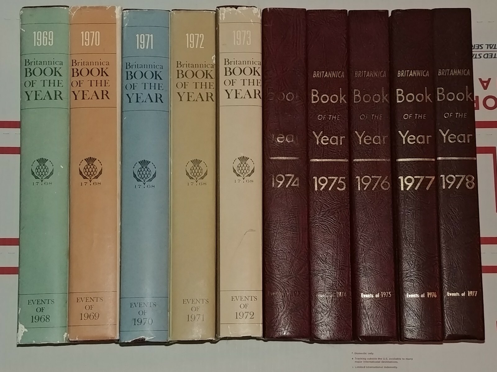 ENCYCLOPEDIA YEAR BOOK. 1969〜1992（欠番あり） ENCYCLOPEDIA YEAR BOOK. 1969〜1992（欠番あり） Vintage 1992