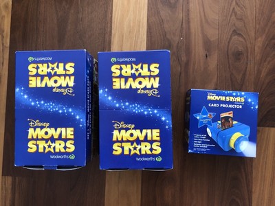 Woolworths Disney Movie Stars Cards And Projector