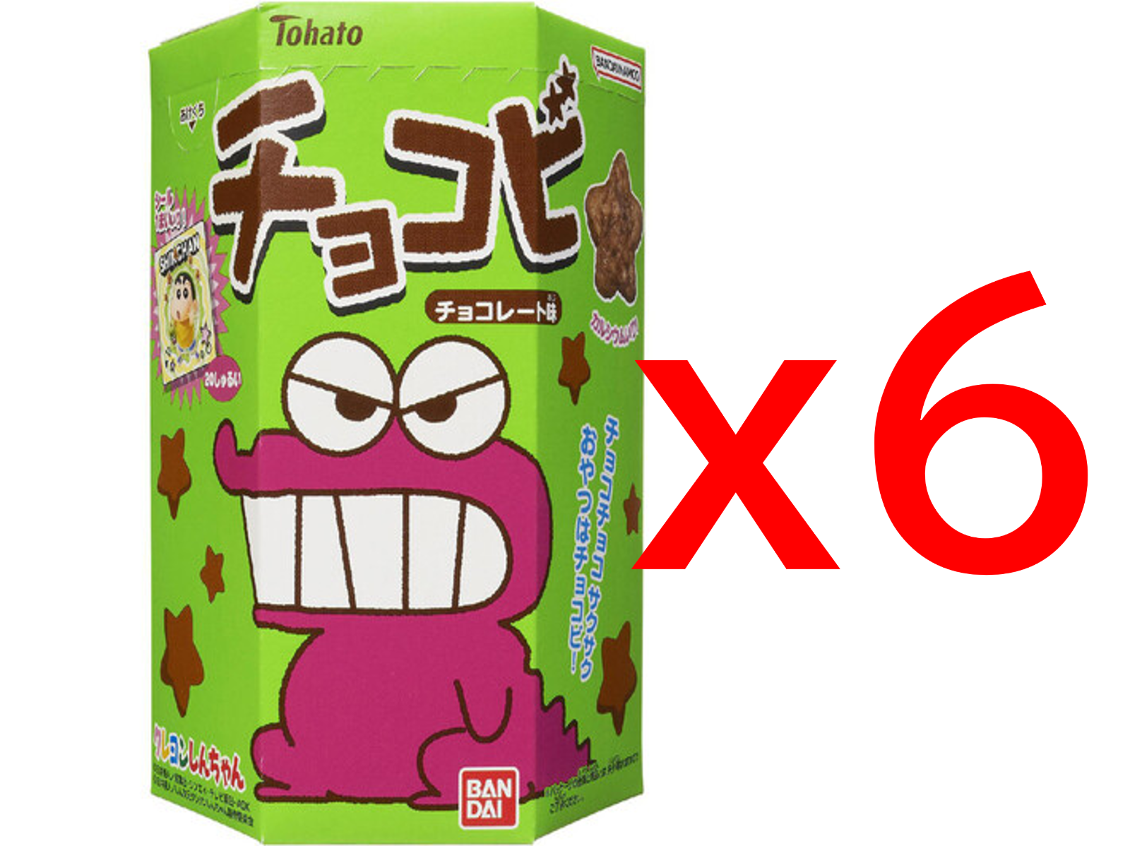 Tohato Chocobi Chocolate Flavor 25g × 6 Set – Inspired by