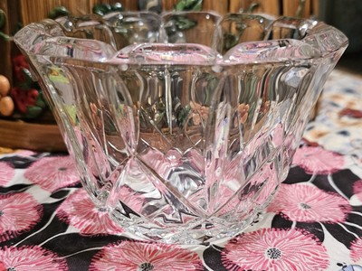 Toscany 24% Lead Crystal Candy Bowl Dish New NO BOX 4.5'' Diameter 3.5'' Tall