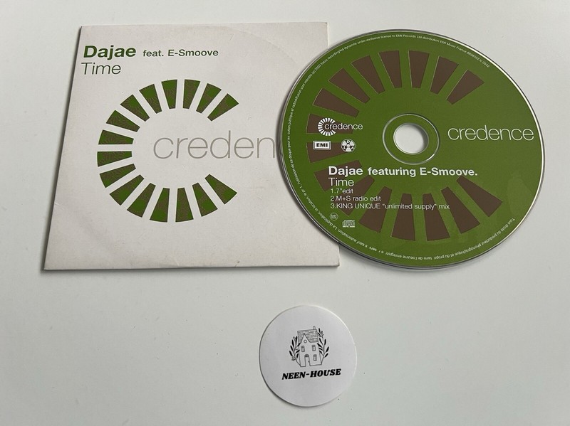 Dajae Featuring E-Smoove - Time - Cd Maxi Single - 2000 - Credence / Emi