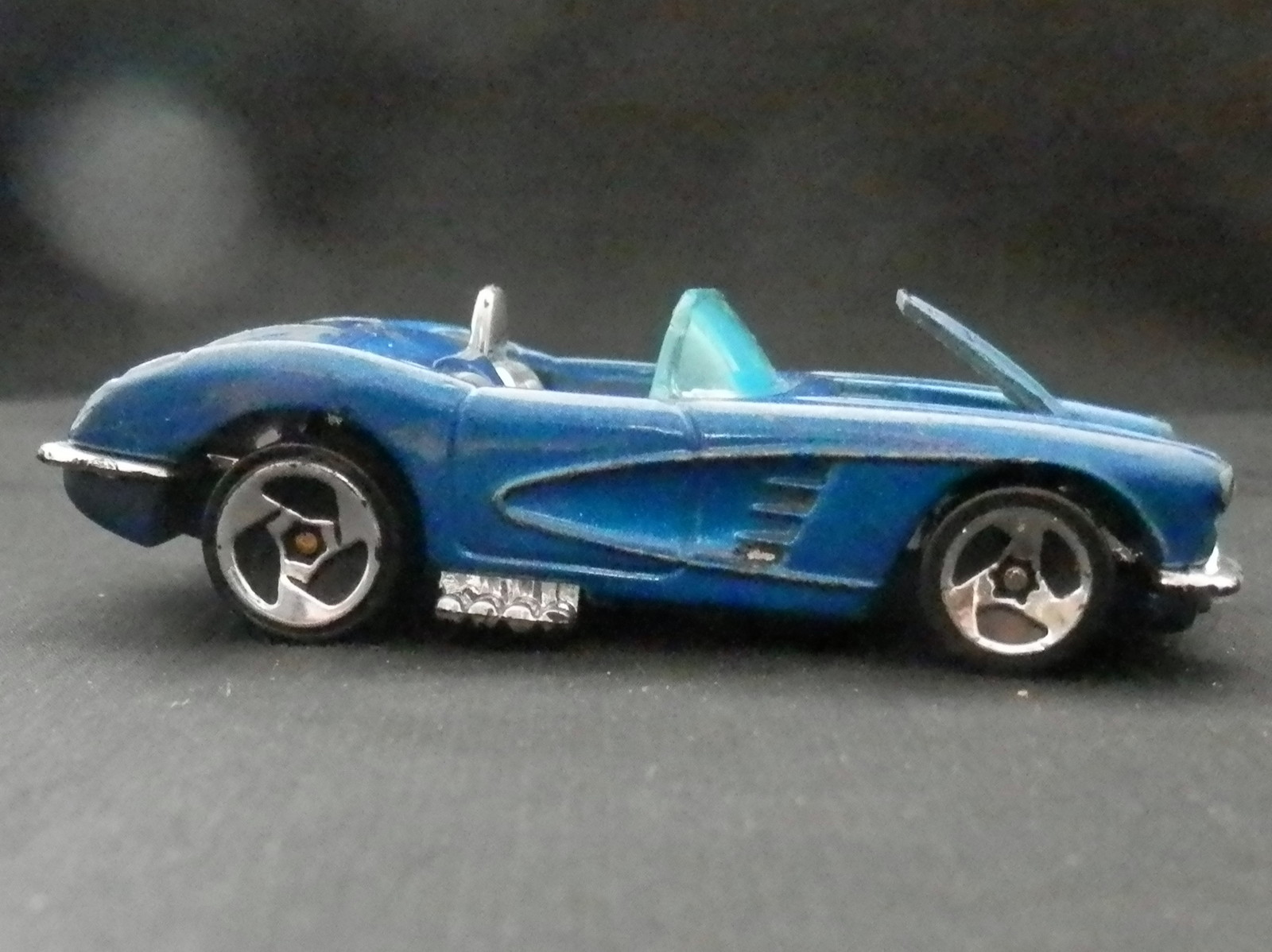 Vintage Asst Lot of (3) Hot Wheel Toy Cars, '58 Corvette, Phantastique, Viper