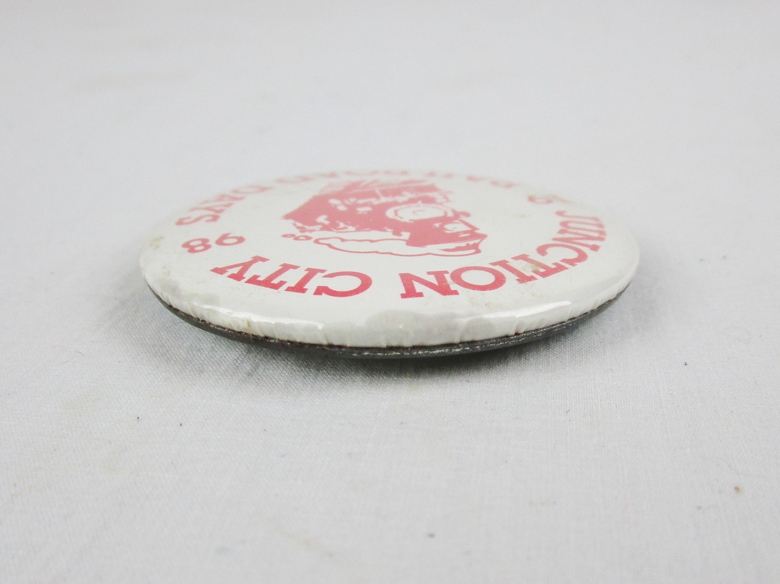 Junction City Railroad Days 1998 Pinback Button Pin Badge Ky Festival Metal