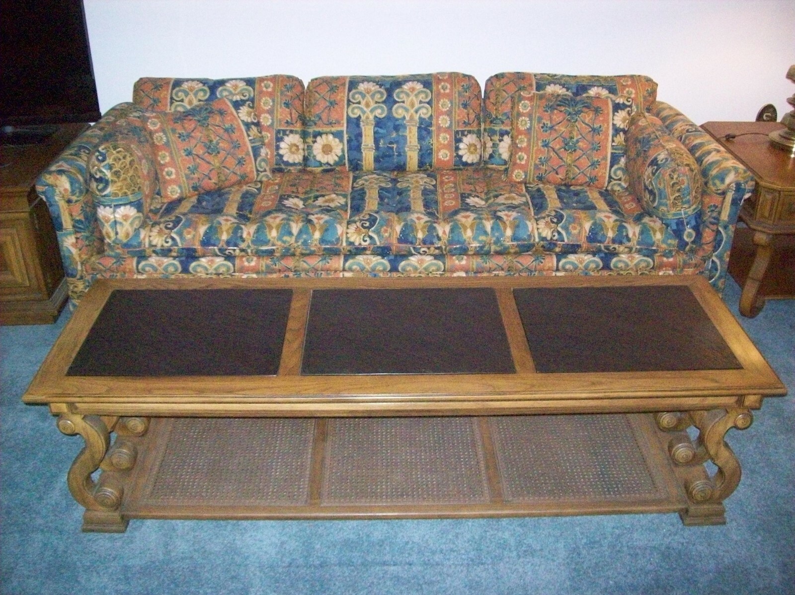 Sofa / Couch Mint Condition from 1974 original owner and kept in plastic since