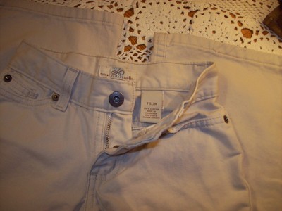 Girl's So..Brand Light Beige Boot Cut Jeans Casual Pants  Size 7 Slim