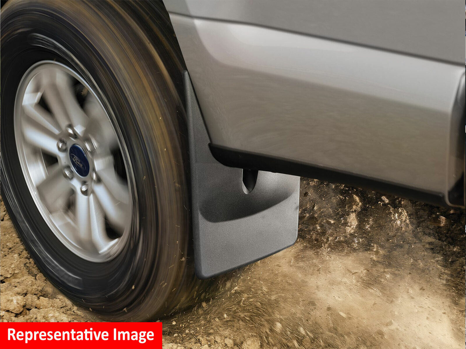 WeatherTech NoDrill MudFlaps for Ford F150 20152020 Front Pair eBay