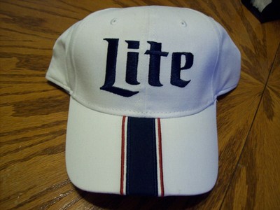 brad keselowski miller lite hat