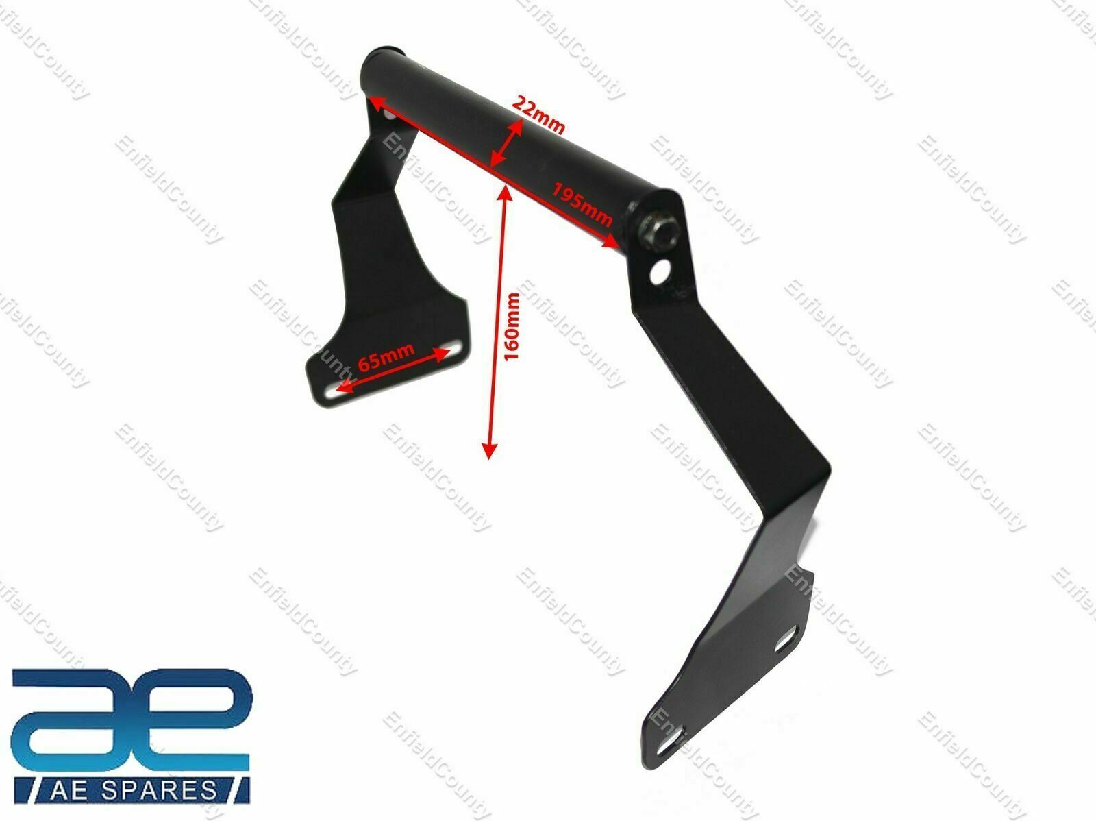 For Royal Enfield Himalayan 411 BS6 GPS Mobile Stand Mount Bracket Steel Black