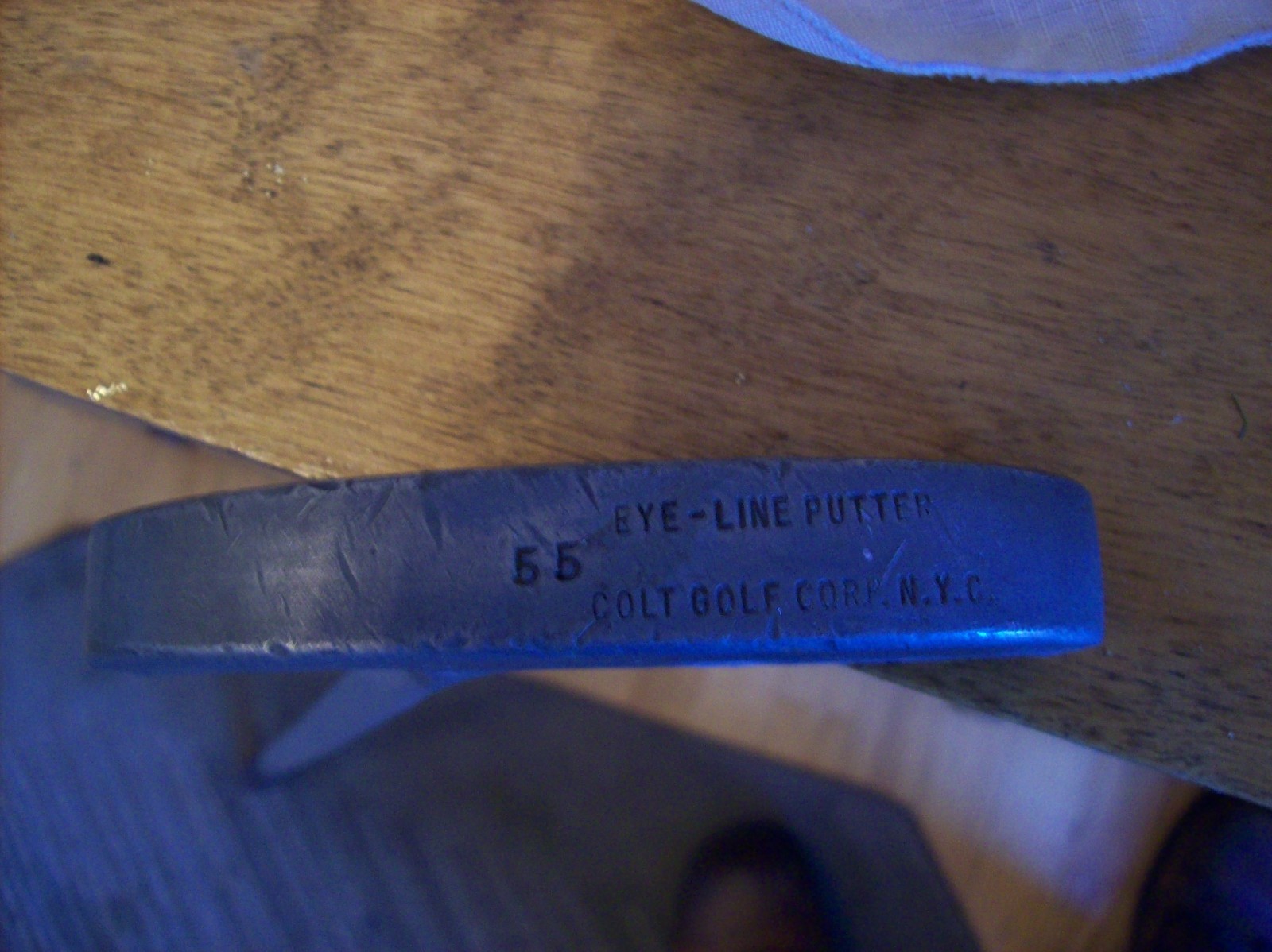 Eye Line Putter with Solid Aluminum Diamond Shaped Golf Shaft Very Unique