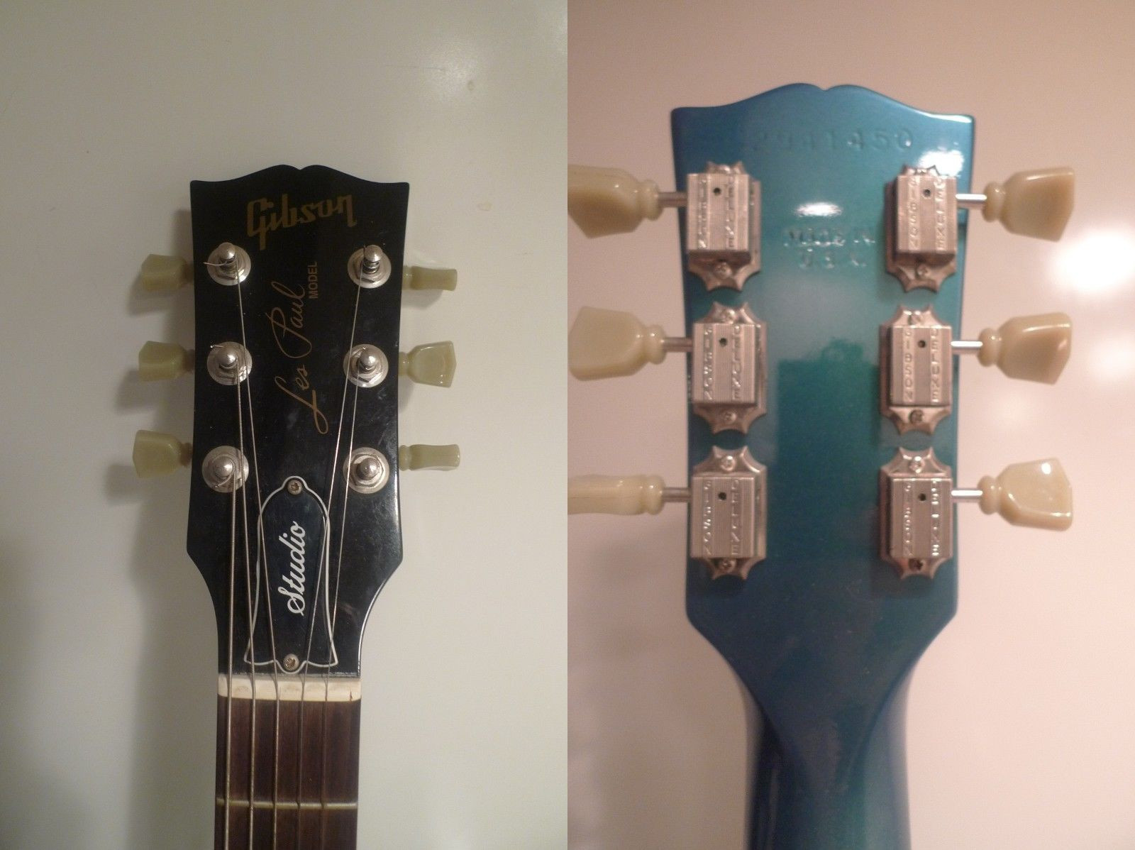 Gibson Les Paul Studio Flip-Flop Blue w/ Case