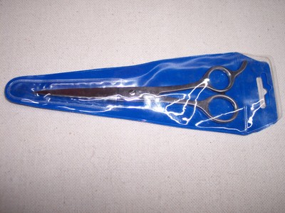 TRADITIONAL BARBER STYLE LONG HAIR SHEARS, 7.0