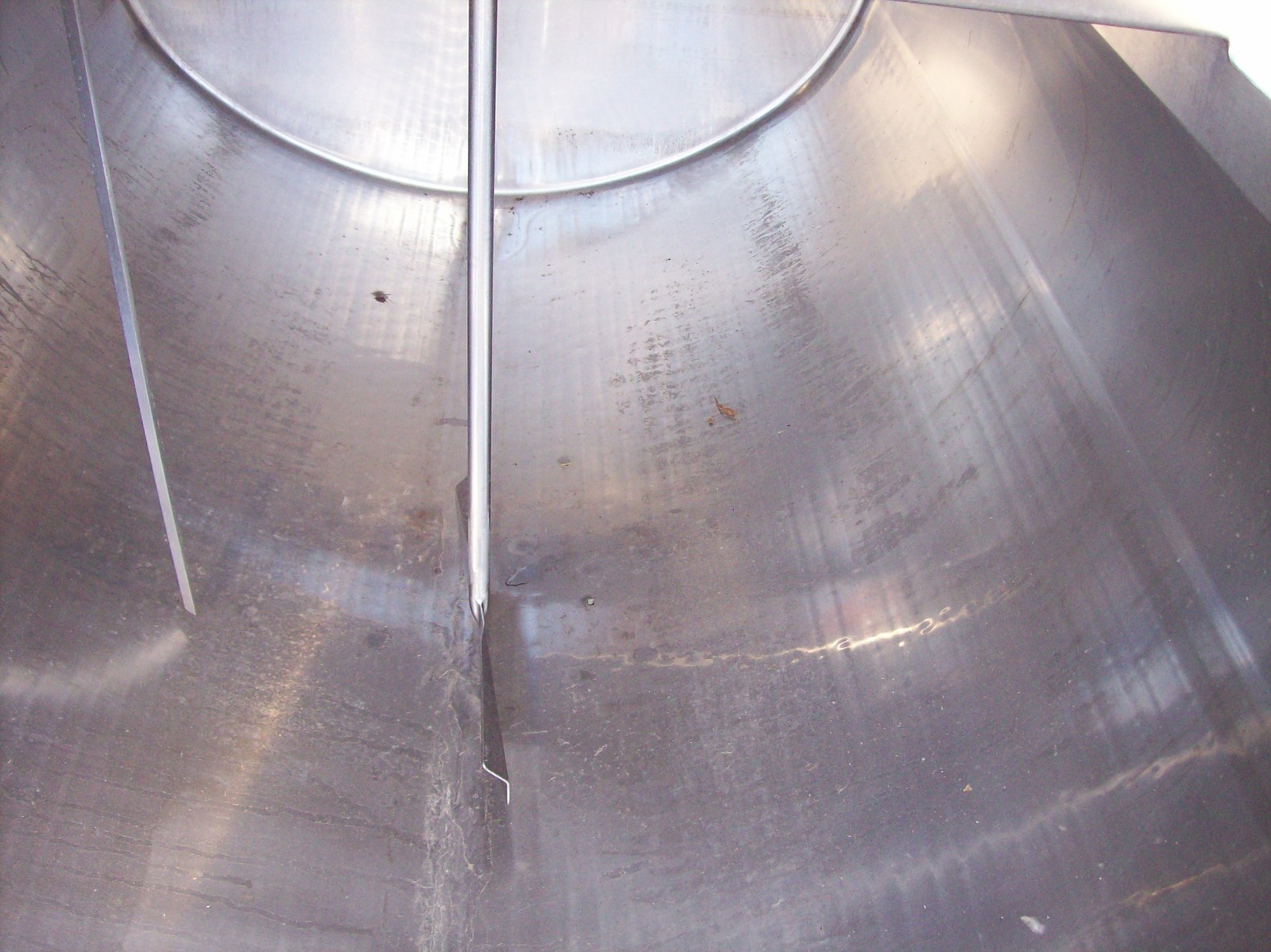 MUELLER 700 Gallon Stainless Steel Flat top Bulk Milk Tank M31438