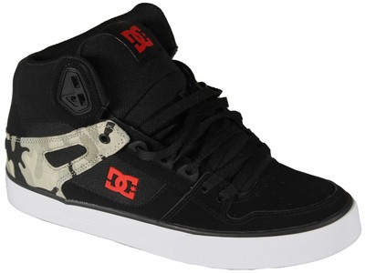 Высокие туфли DC Pure — Astro Camo Black — Новые DC Shoes