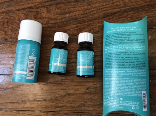 Lot/4: Moroccanoil Treatment x2, Dry Texture Spray, & Protect/Prevent Spray NEW