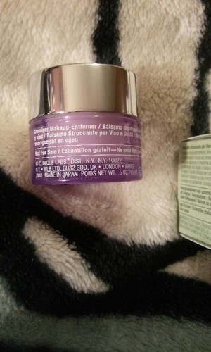 Clinique Take The Day Off Cleansing Balm .5 oz/15 ml Deluxe Travel Size