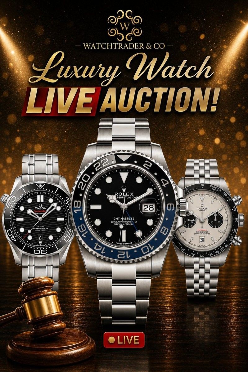 Watchtrader Auction | Rolex, Tudor, Breitling | £1 Starts | Payday Picks