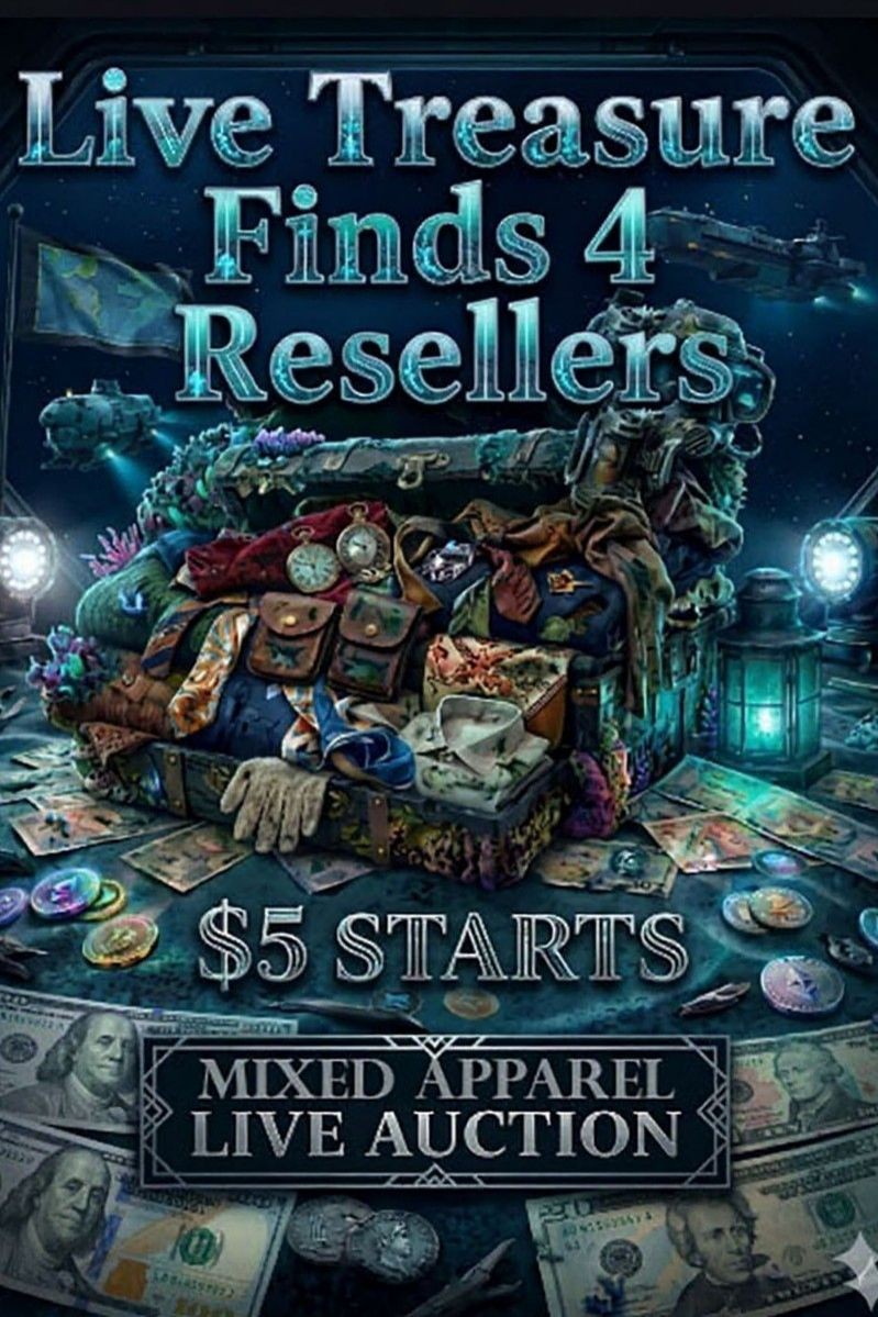 Live Treasure Finds 4 Resellers | eBay Live UK