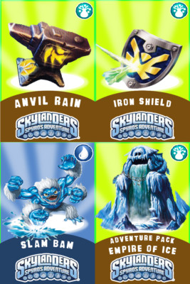 Skylanders NFC Cards - ALL Adventure Packs from all 6 games