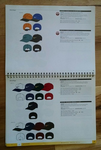Vintage NIKE  Retail Dealer Accessories Catalog Spring 1998