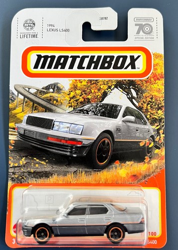 Matchbox Superfast ランボルギーニ3台トレーラーセット New 2023 Matchbox 1994 Lexus LS400 SPECIAL EDITION 70th