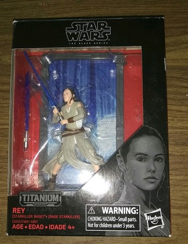 Star Wars The Black Series Titanium Series Rey Starkiller Base