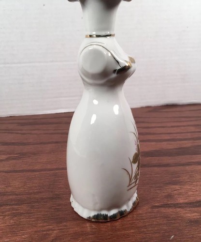 Vintage Figural Art Deco Ladies Dress Bud Vase 6