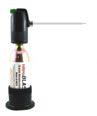 NITRO PRO - Lab Grade Nitrogen Gas Duster with 2 each 18 gram gas cartridges