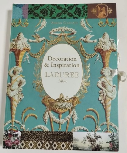 Ladurée Decoration & Inspiration 本　ラデュレ Ladurée Paris Decoration & Inspiration Hardcover Book Serge