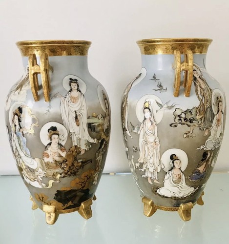 ジョアンアイザック　Japanese vase ジョアンアイザック Japanese vase Large Japanese Vase by