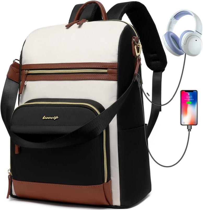 For Women - Convertible Work Travel School Shoulder Bag Bb
