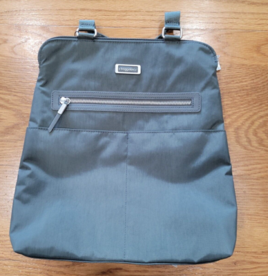 Baggallini Jessica Convertible Tote Backpack Brand NEW with Tags GRAY Anti Theft
