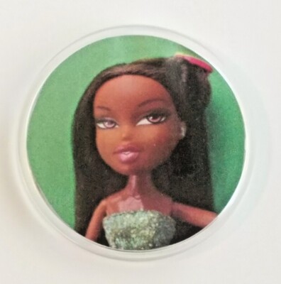 Bratz Sasha inspired Go Green Pin - 2.25 inch size Pinback Button